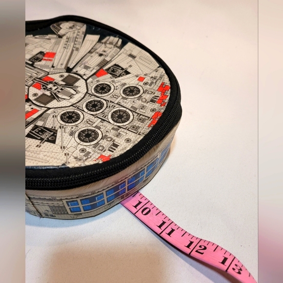 Star Wars LEGO Millennium Falcon Portable Zipper Storage Brick Carrying Case - Picture 8 of 10